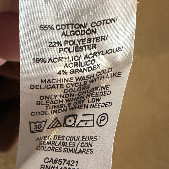 | LOFT | Funnel Neck Burnt Orange\ Sweater - Picture 6 of 6